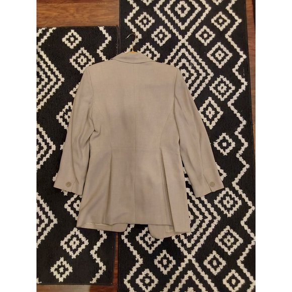 International Concepts Latte Look 3 Button Lined Lightweight Blazer. Size 8 - Picture 6 of 12